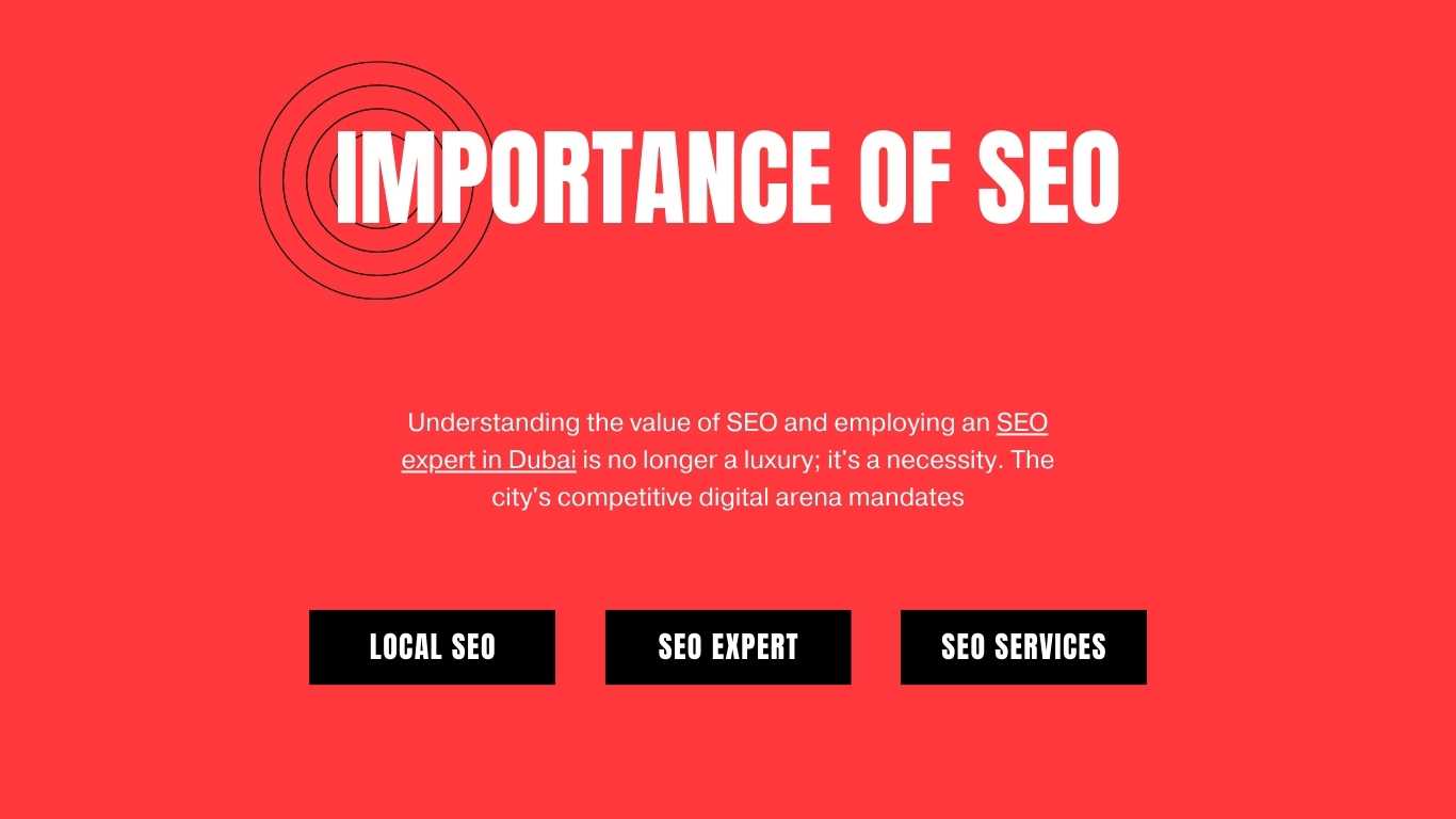 Unveiling the Importance of SEO in Dubai's Dynamic Digital Landscape