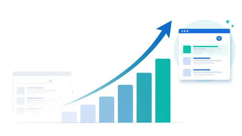 SEO ranking journey for a UAE heat pump supplier rising from beyond page ten to the first page of Google