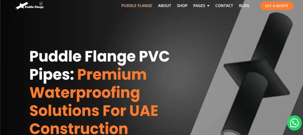 seo for puddle flange manufacturer and supplier in dubai